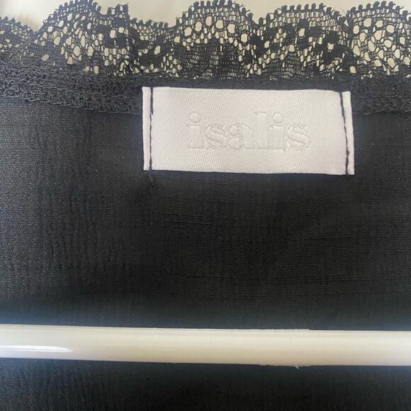 Isalis Day Of Gratitude Two Piece Skirt Set (Black) S - Picture 8 of 8